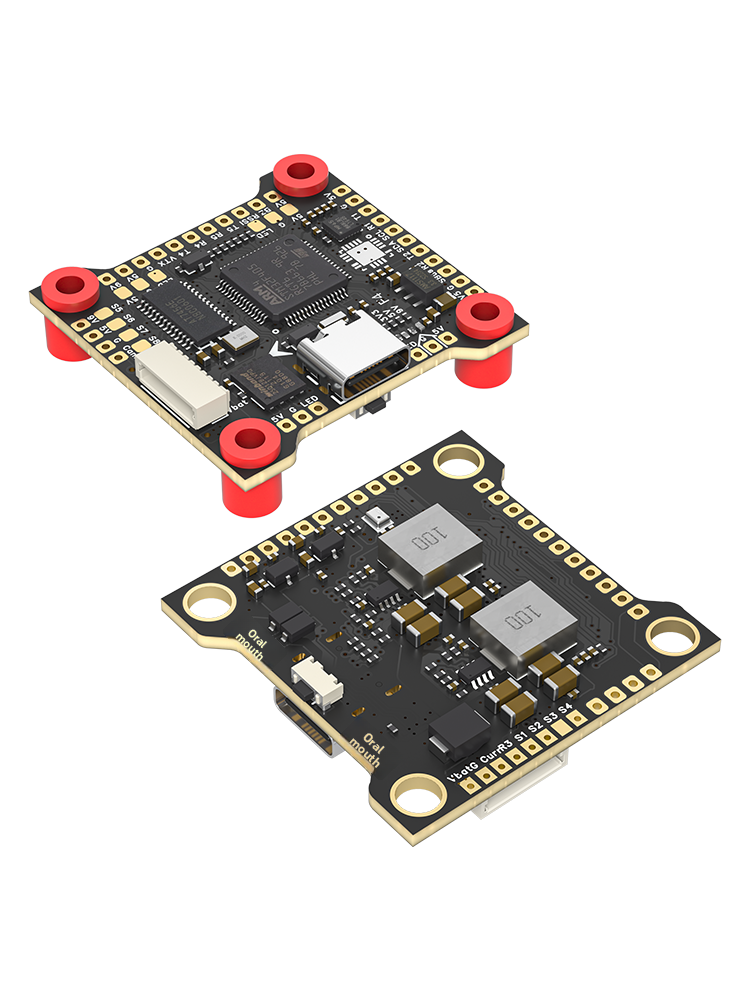 FPV Racing Drone Flight Controller F405 V2 Fly Tower 50A Black Box Speed Flying Barometer BF INAV