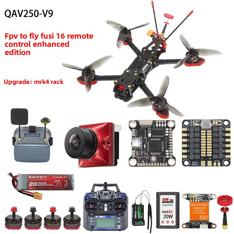 FPV Racing Drone Starter Kit for Beginners (You have the option to assemble it yourself or not.)