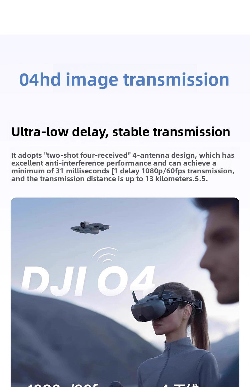 Flying Glasses N3 O4 Transmission FPV Drone Video Glasses HD Digital Transmission Sky Unit