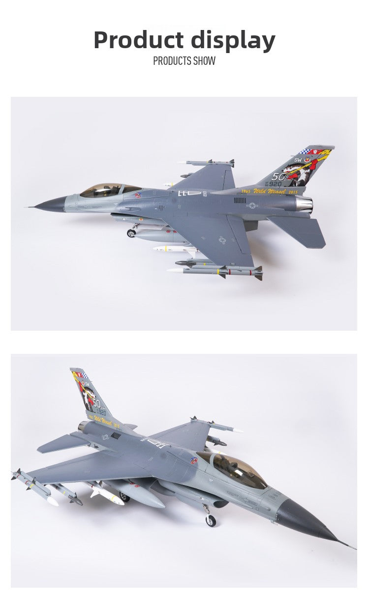F-16 remote-controlled fixed-wing model aircraft