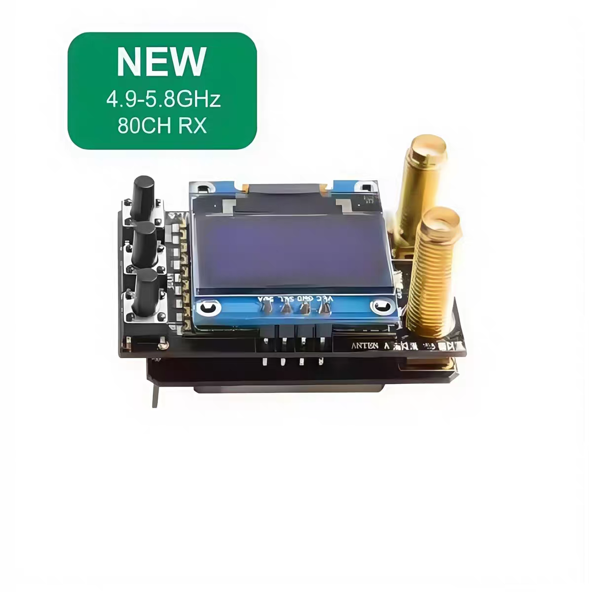 AKK VRX 96 channel 4.9G-5.8G wireless image transmission machine 5.8G receiver 5.8G VRX