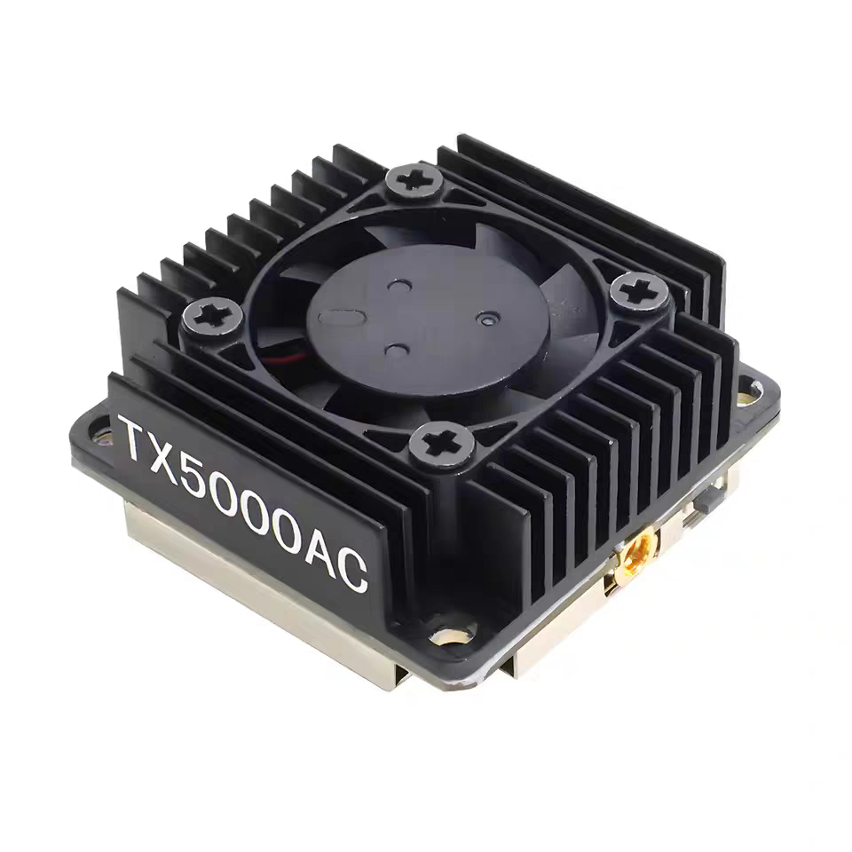 AKK TX5000AC Wireless Image Transmission 5.8G 5W Crossing Machine Video Transmitter 80CH FPV VTX