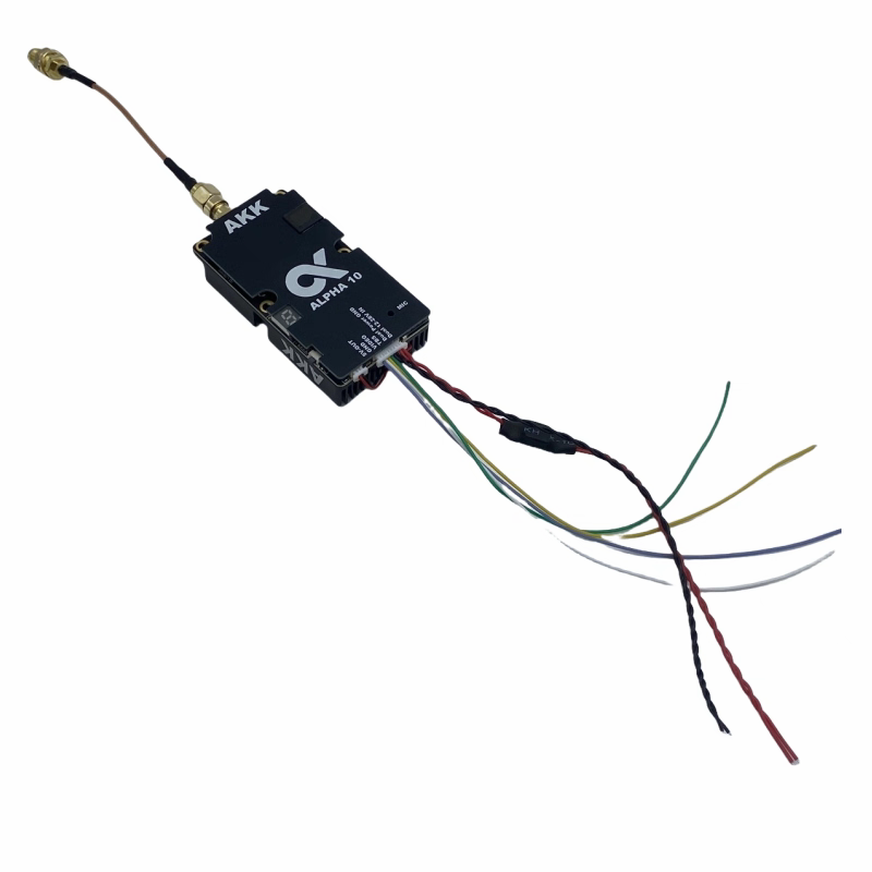 AKK Alpha10 wireless image transmission 5.8G 10W video transmitter 80CH FPV VTX