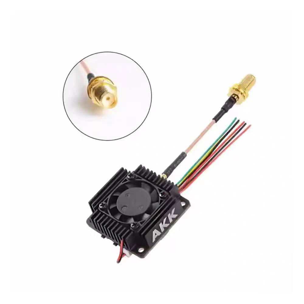 AKK TX3000AC Wireless Image Transmission 5.8G 3W Crossing Machine Video Transmitter 80CH FPV VTX
