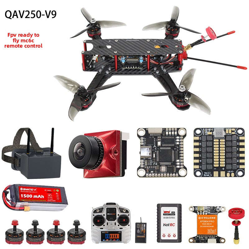 FPV Racing Drone Starter Kit for Beginners (You have the option to assemble it yourself or not.)