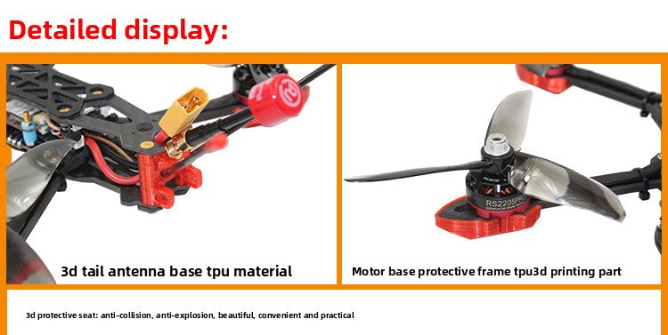 FPV Racing Drone Starter Kit for Beginners (You have the option to assemble it yourself or not.)