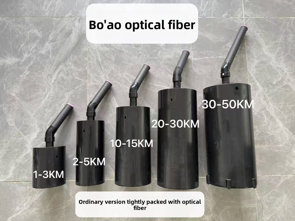 Fiber optic FPV fiber cartridge, geological exploration, no man's land use